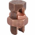 Abb Blackburn 4 Sol. to 8 Sol. Silicon Bronze Alloy High-Strength Split Bolt Connector E4H25